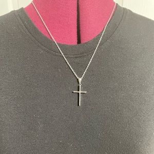 Dainty ‘Faith’ Cross necklace